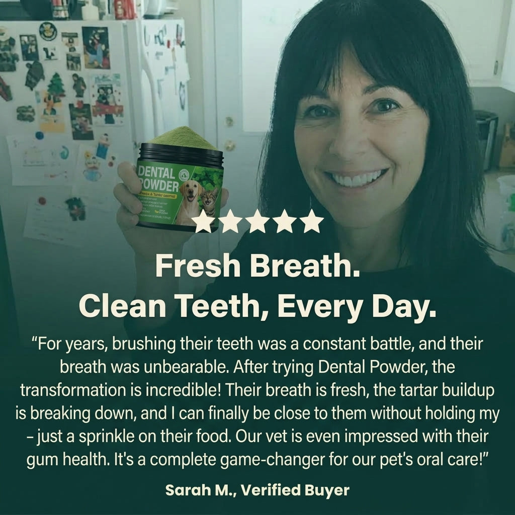 Natural Pet Teeth Cleaning Powder