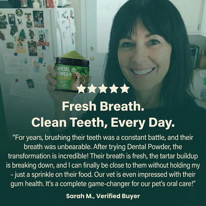 Natural Pet Teeth Cleaning Powder
